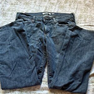 Old Navy Women's Boot Cut Jeans - Dark Blue